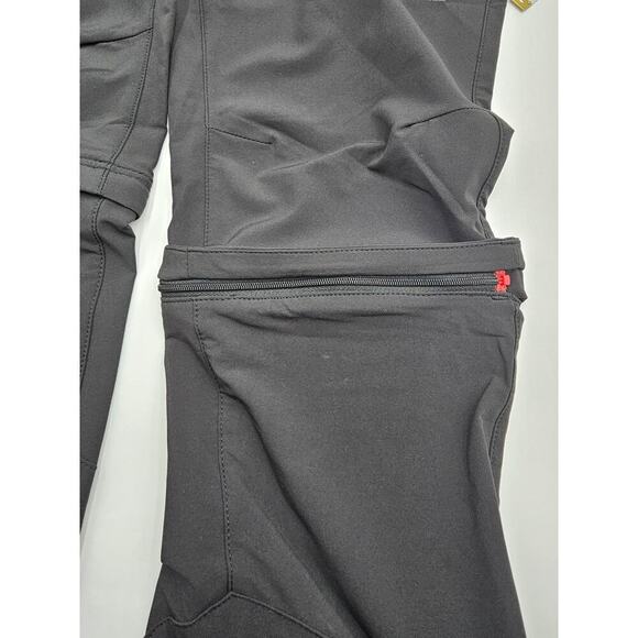 The North Face Women's Size 6 Reg Black Bridgeway Zip Off Pant NWT - Picture 5 of 15